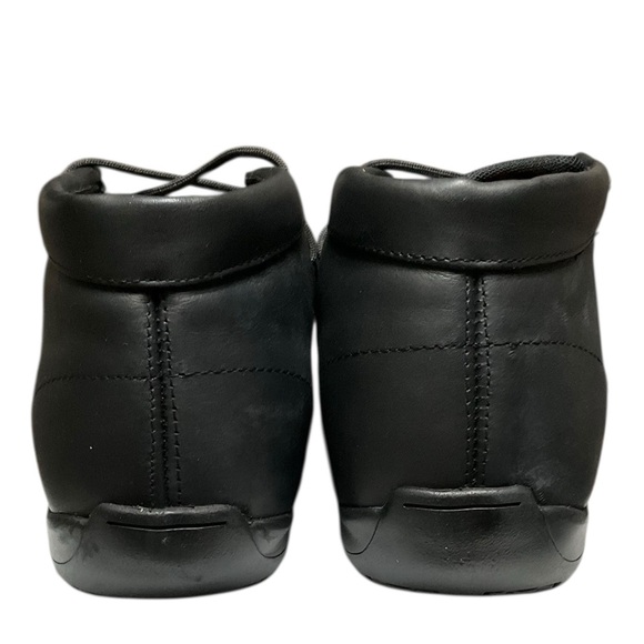 Reywelt Men's Western Chukka Boot Loafer Black Casual Lace-Up Shoes Size 11 NEW - Picture 8 of 10